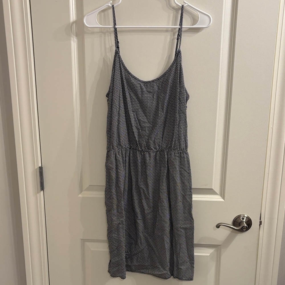 Old Navy Black and White Mini Dress
